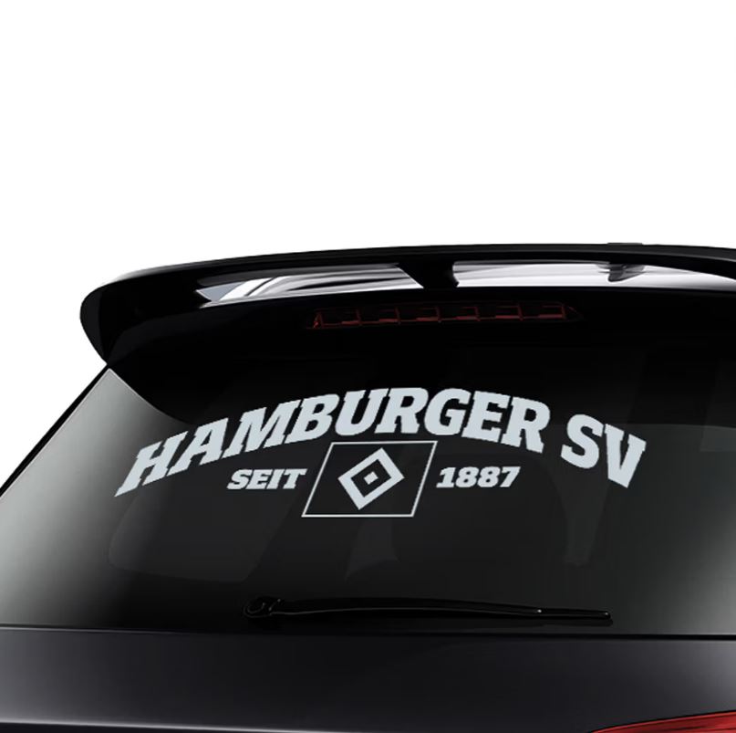 HSV Heckscheibenaufkleber groß