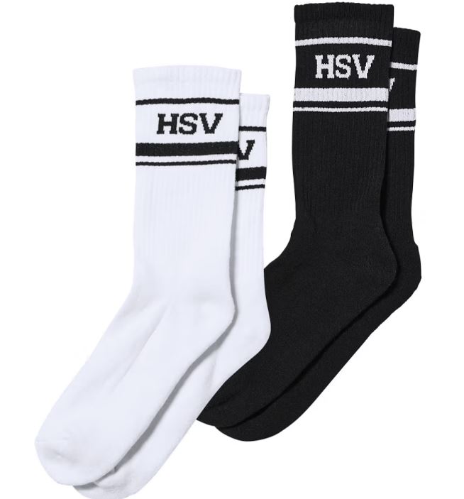 HSV Sportsocken 2er-Set "Streifen"