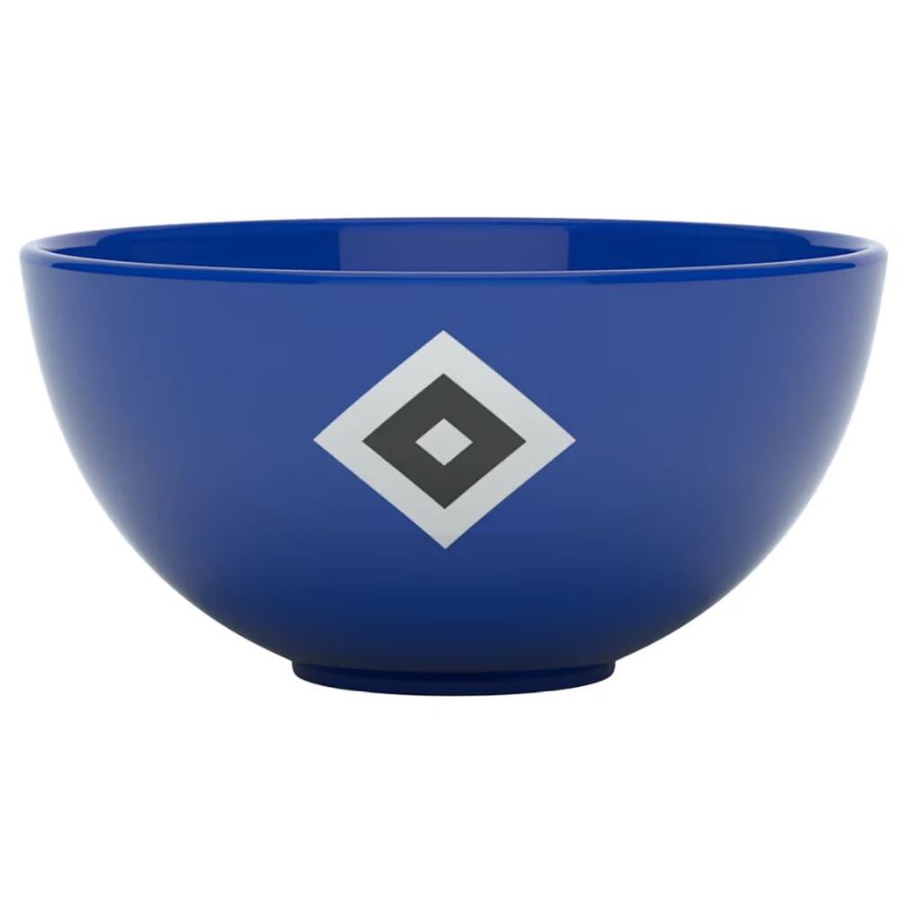 HSV Müslischale Raute blau