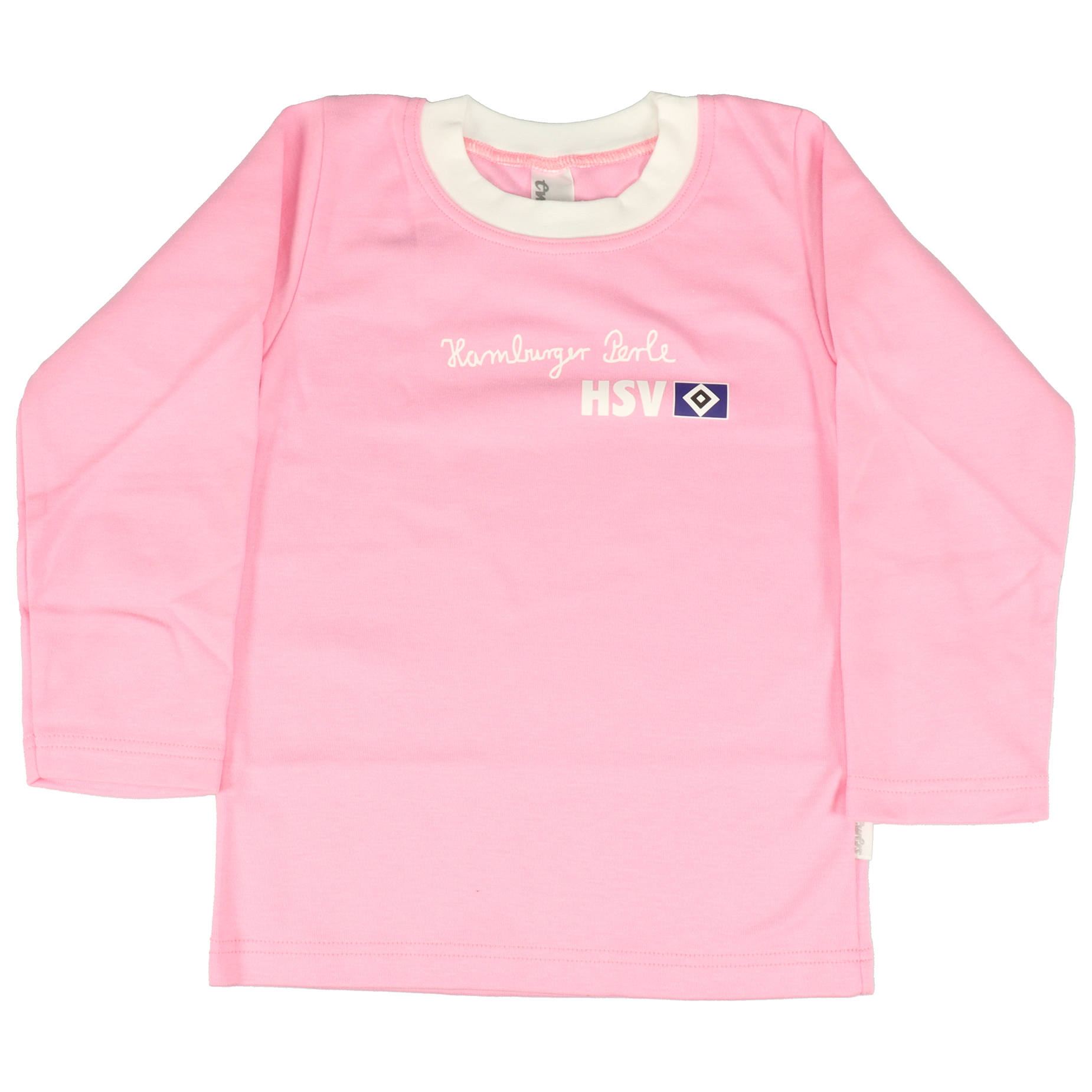 HSV Kinder-Langarmshirt pink