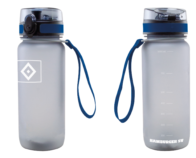 HSV Trinkflasche 1L Raute Matt