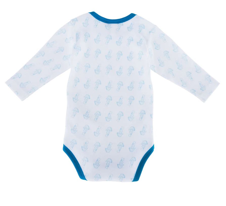 HSV Body Longsleeve Baby "Lütte Rothose"