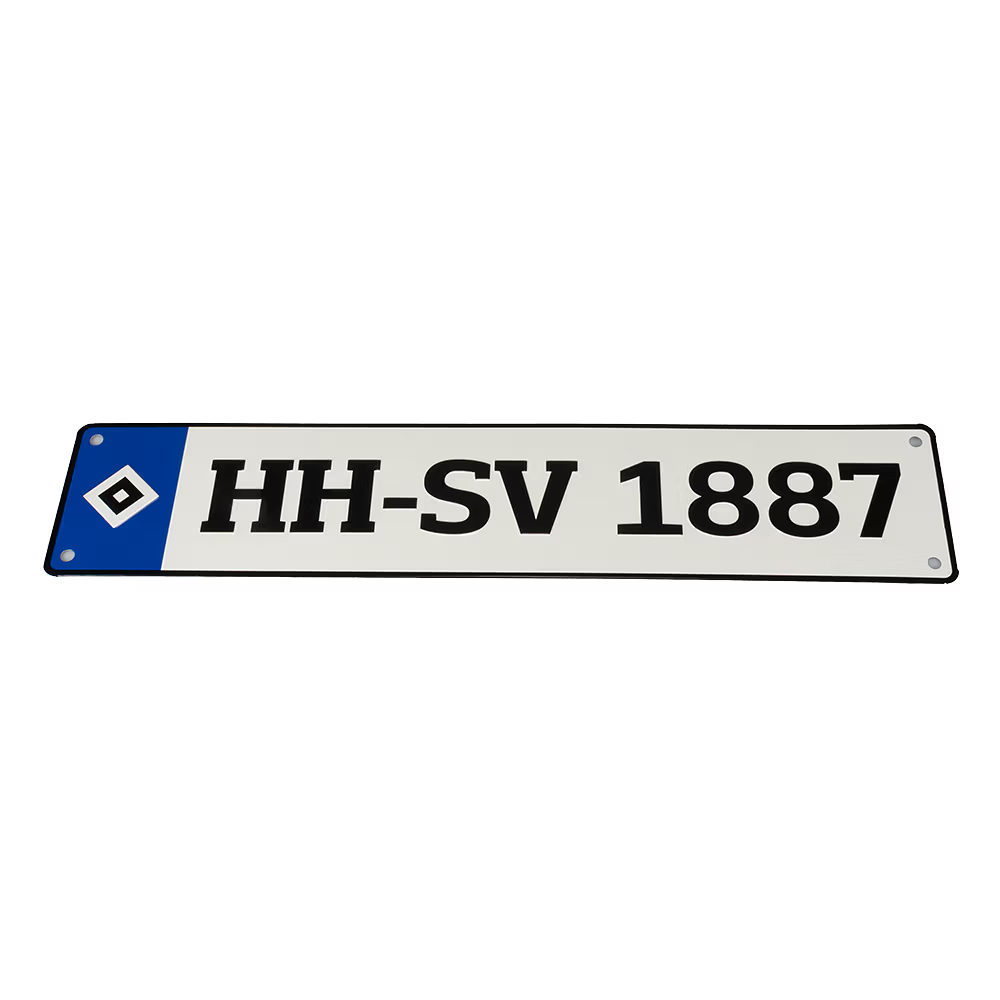 HSV Deko Kennzeichen
