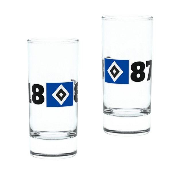 HSV Schnapsglas 2er Set 1887