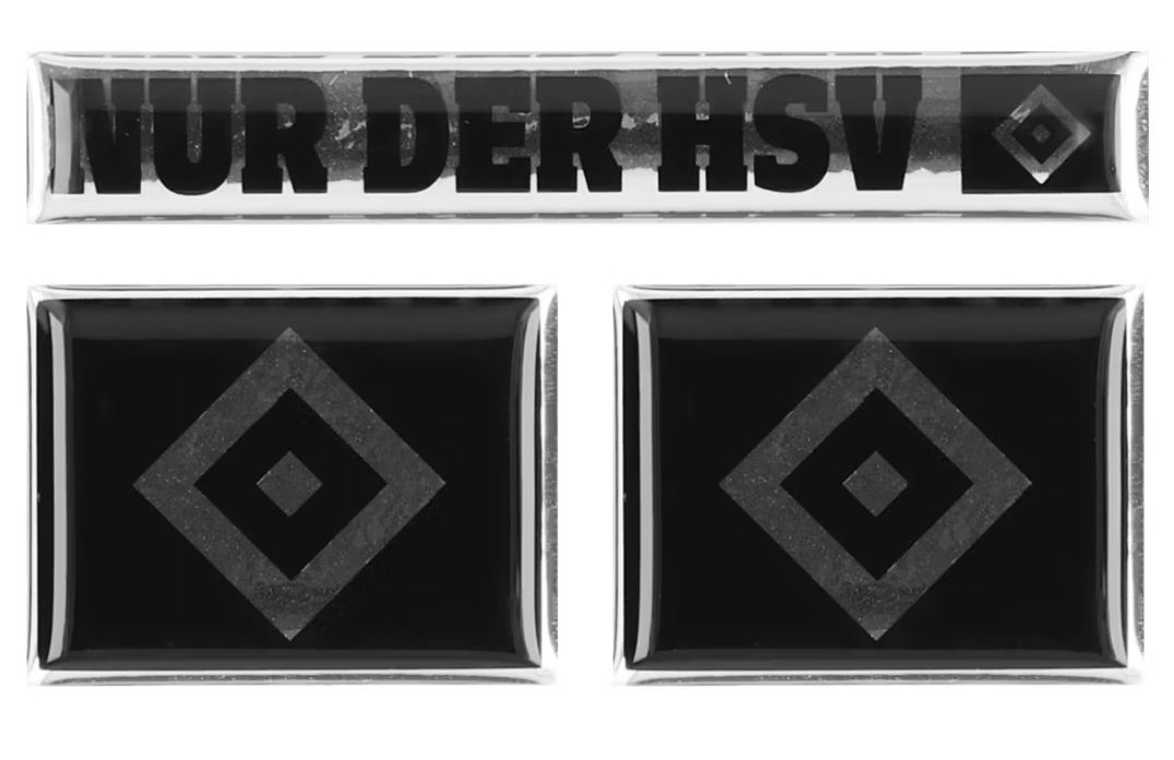 HSV 3D Sticker 3er-Set Nur der HSV
