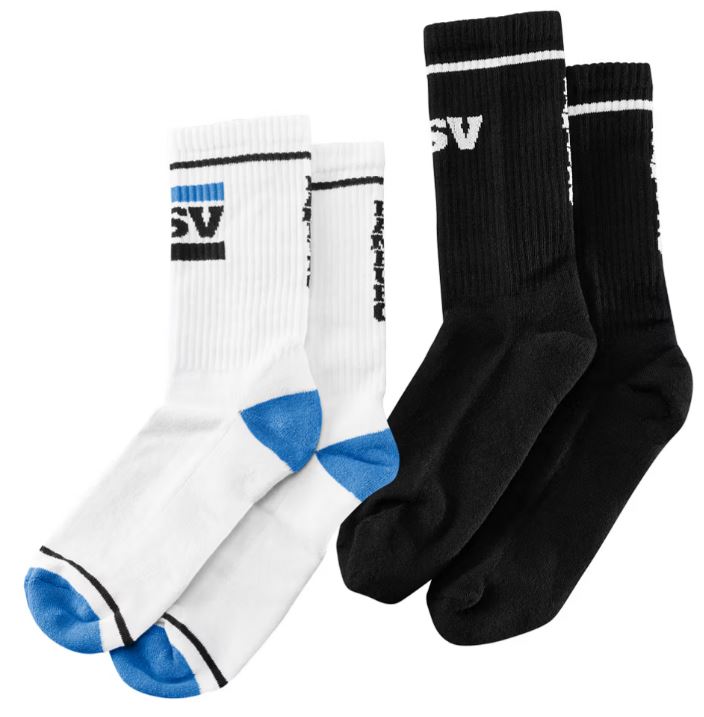 HSV Sportsocken 2er-Set "Block"