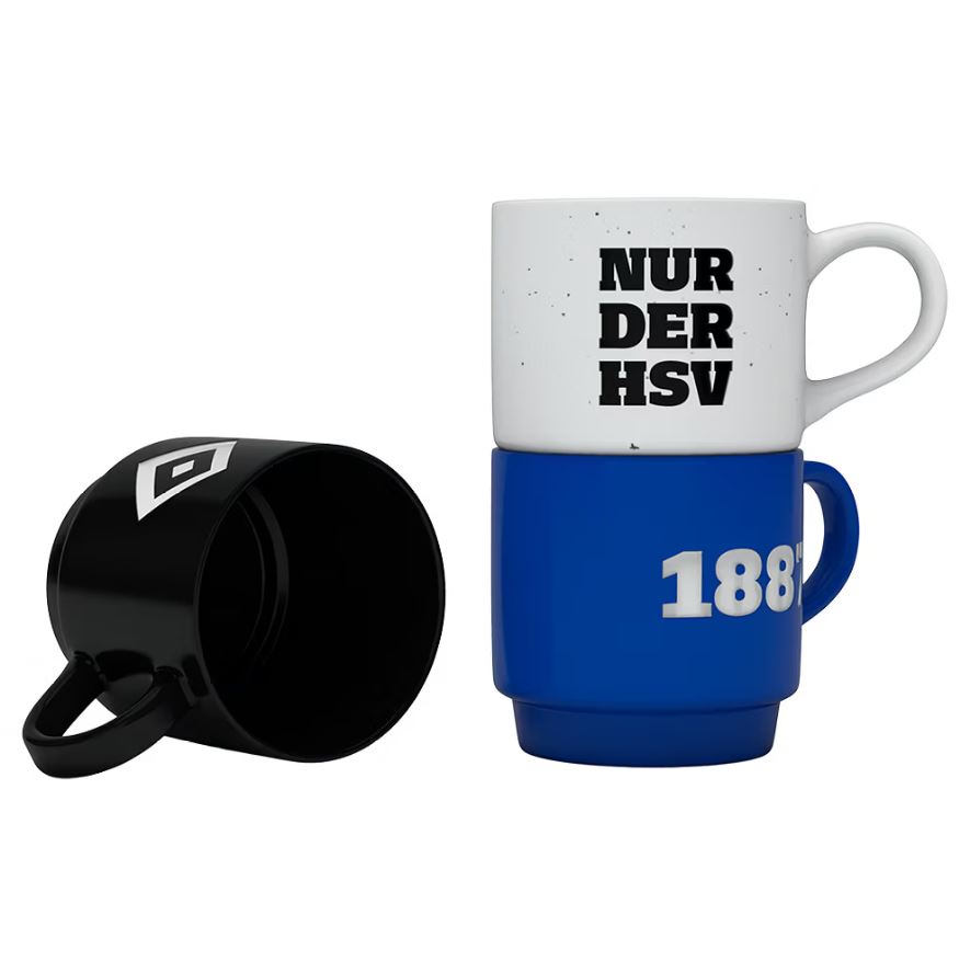 HSV Stapeltassen 3er Set "Hamburger SV"