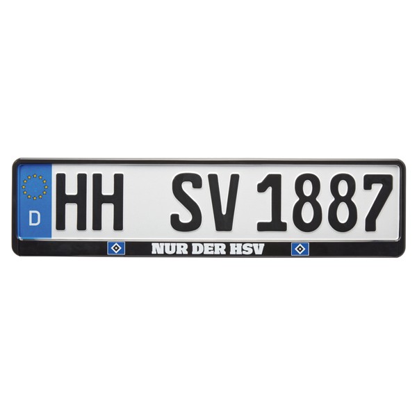 HSV Kennzeichenverstärker "Nur der HSV"